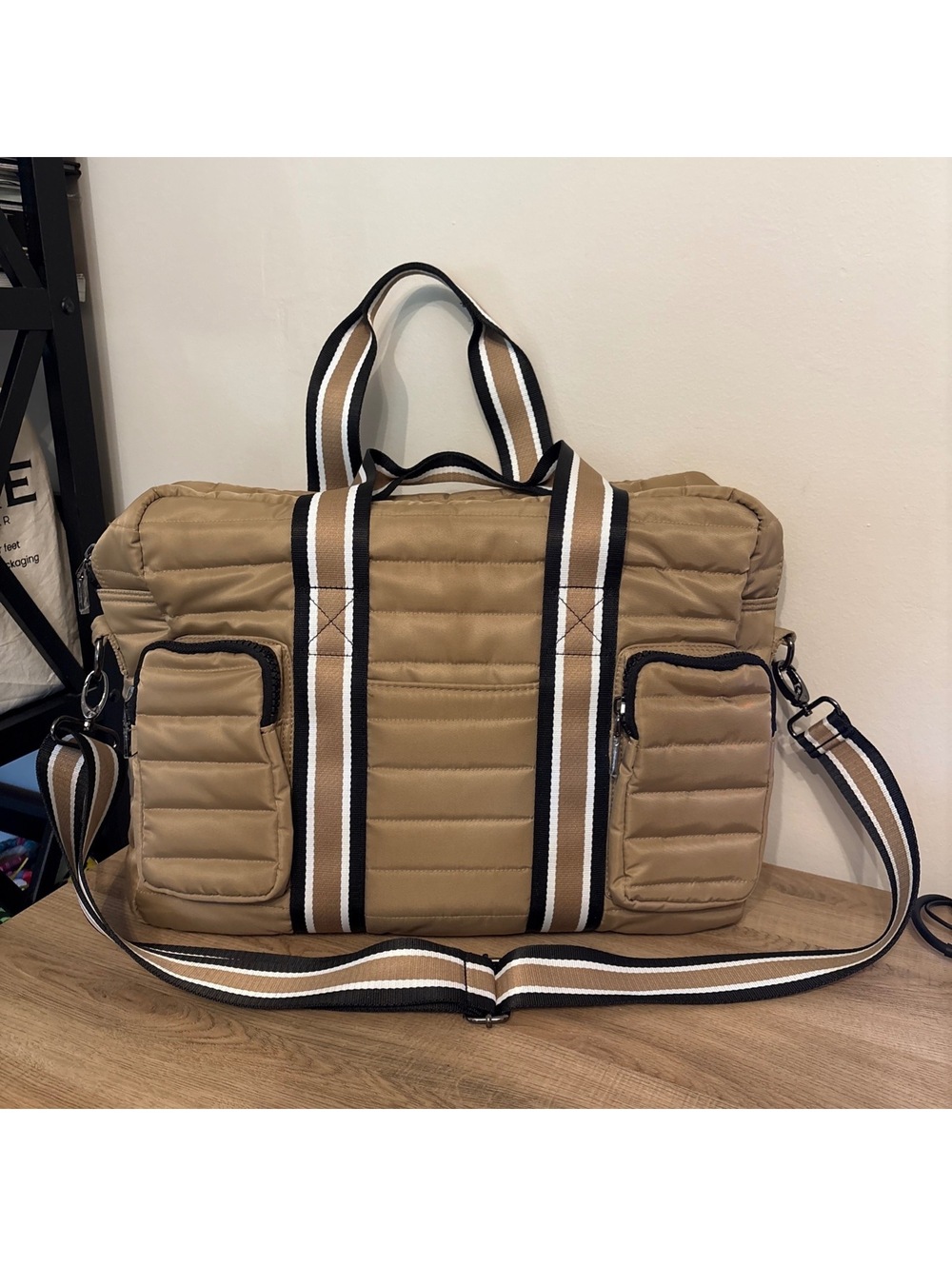 THINK ROYLN duffel bag w/ trolley sleeve